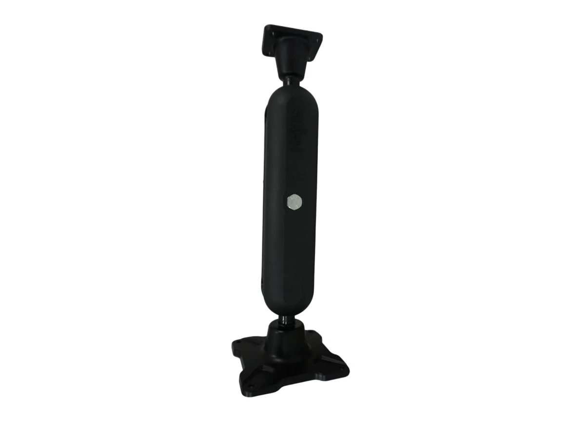 [DBM-1100-KS-0204] Dual Ball Mount with 1.00" Knob-Style Standard Housing, One Long AMPS Plate & One Long VESA 75 Plate