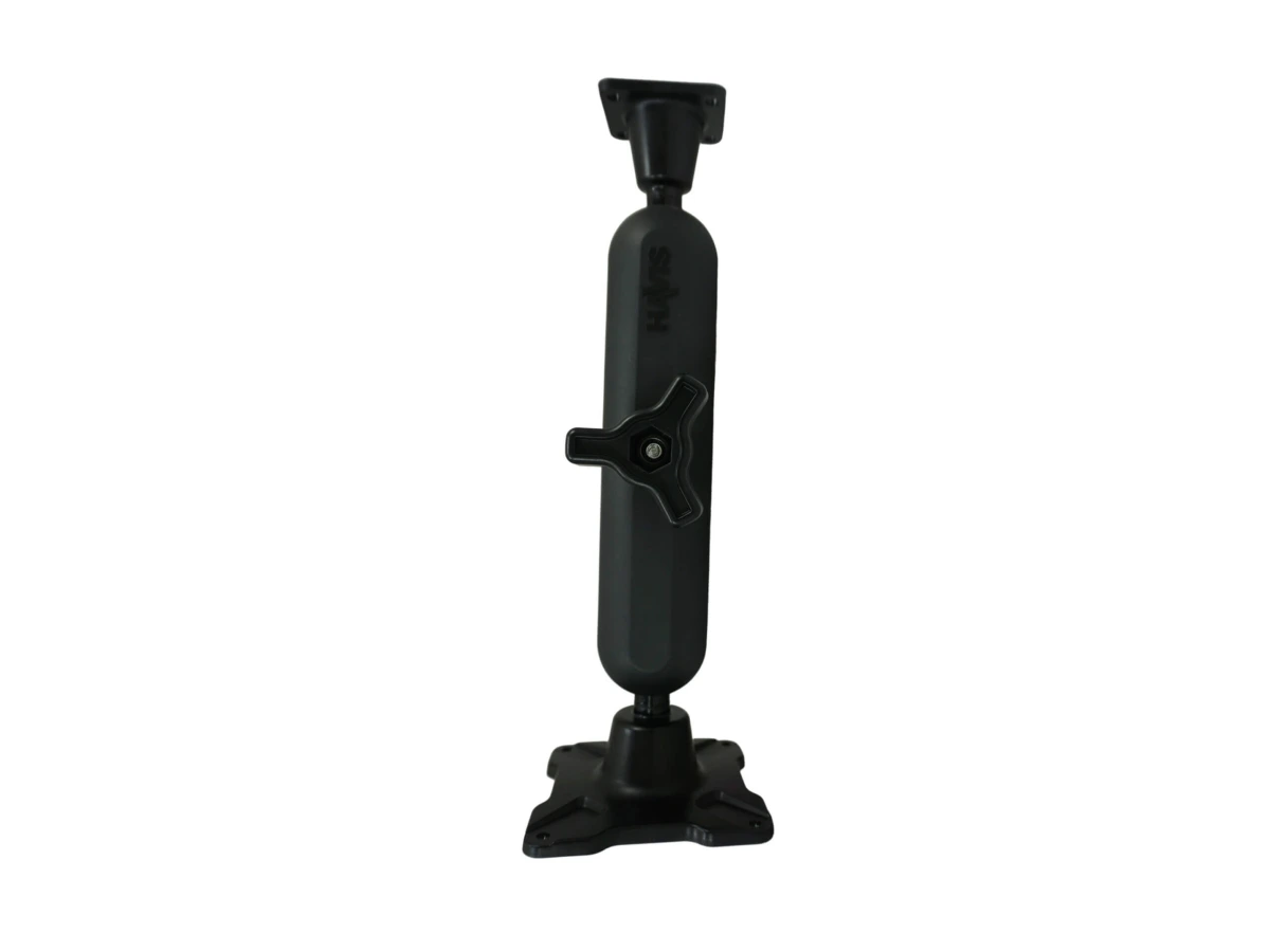 [DBM-1100-KS-0204] Dual Ball Mount with 1.00" Knob-Style Standard Housing, One Long AMPS Plate & One Long VESA 75 Plate