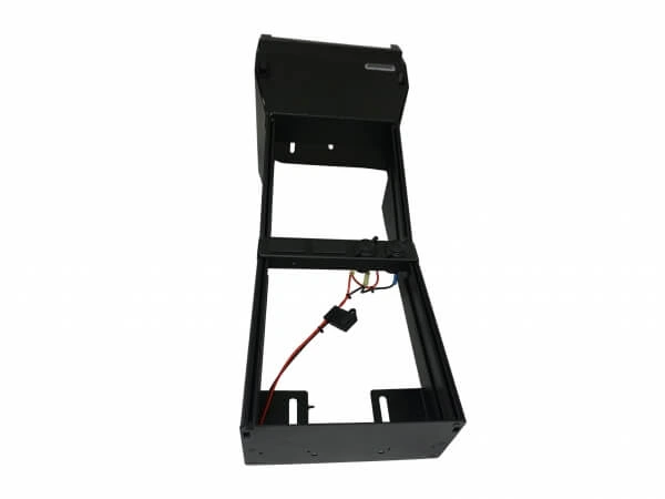 [C-VS-0909-CHGR-PM-1] - Vehicle-Specific 18" Angled Console w/ PocketJet 6 & 7 Internal Printer Mount for 2021-2023 Dodge Charge