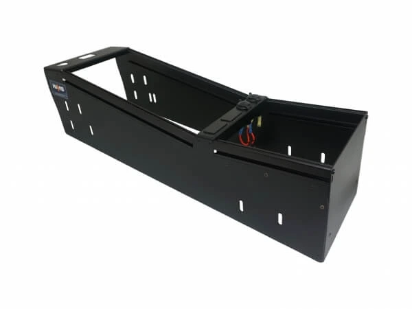 [C-VS-1508-INUT] - Vehicle-Specific 23" Angled Console for 2020-2024 Ford Interceptor Utility