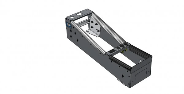 [C-VS-1508-INUT] - Vehicle-Specific 23" Angled Console for 2020-2024 Ford Interceptor Utility