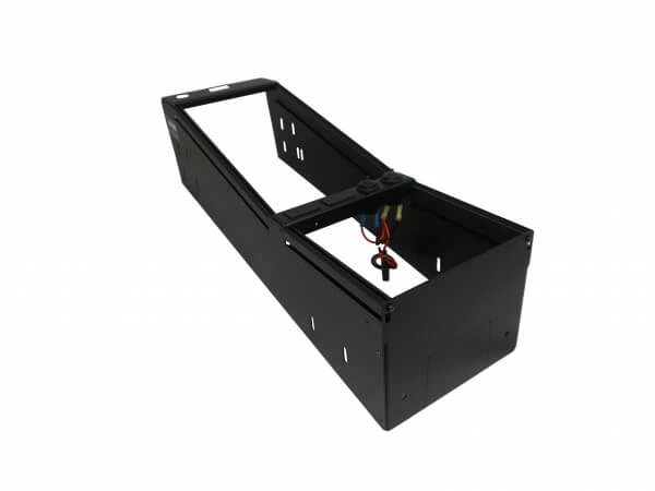 [C-VS-1508-INUT] - Vehicle-Specific 23" Angled Console for 2020-2024 Ford Interceptor Utility