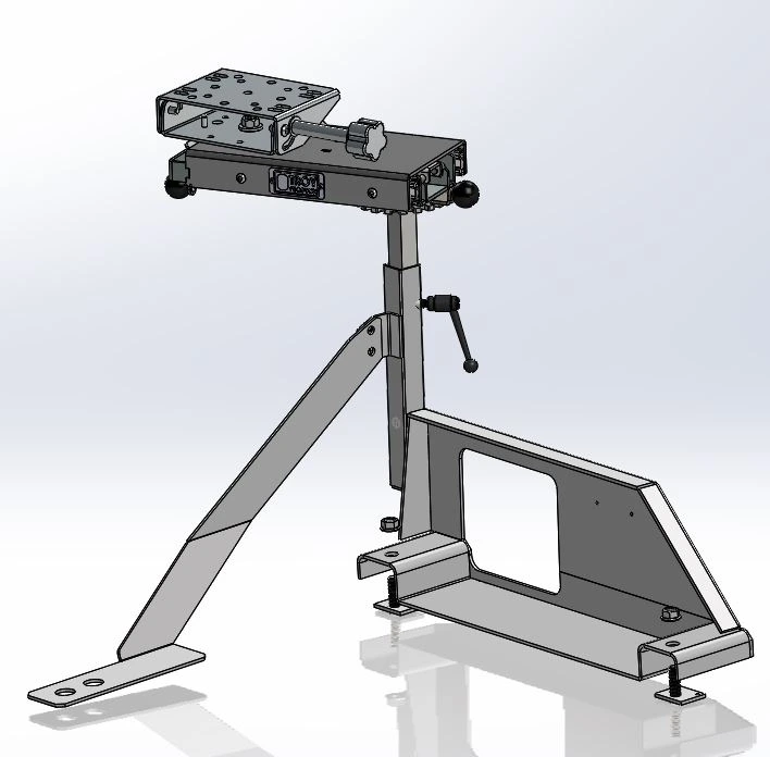 Chevy Tahoe / Suburban Passenger Seat Computer Mount with Rotati
