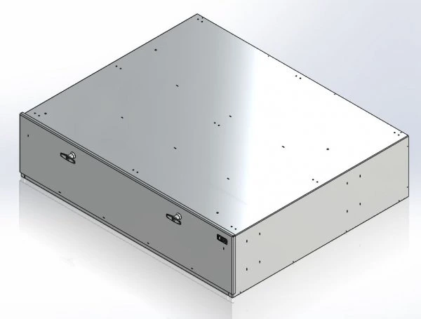 [CP-GB4840-12] - Storage Vault, 48" W x 40" L x 12" H with two draw-tight locking handles