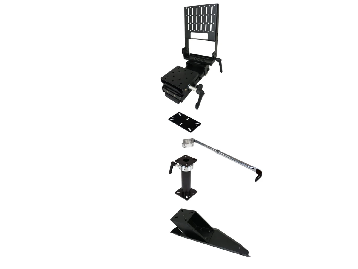 [PKG-PSM-352-T] Premium Tablet Pedestal Mount Package For 2013-2023 Dodge Ram 1500 Special Services Police Truck, Tradesman & 15