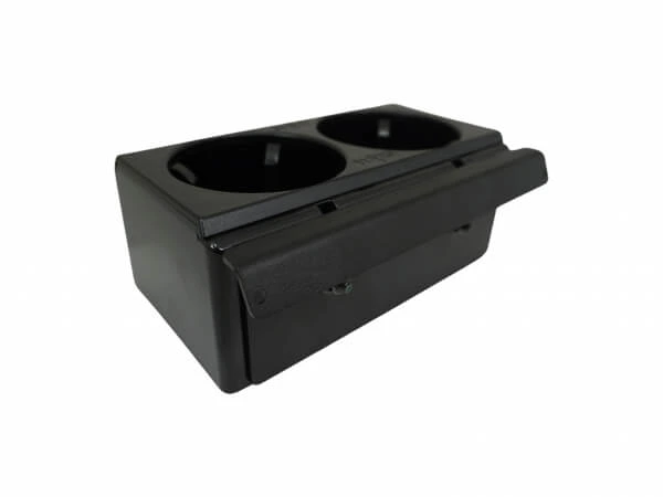 [CUP2-1006] - Angled External Dual Self-Adjusting Cup Holder