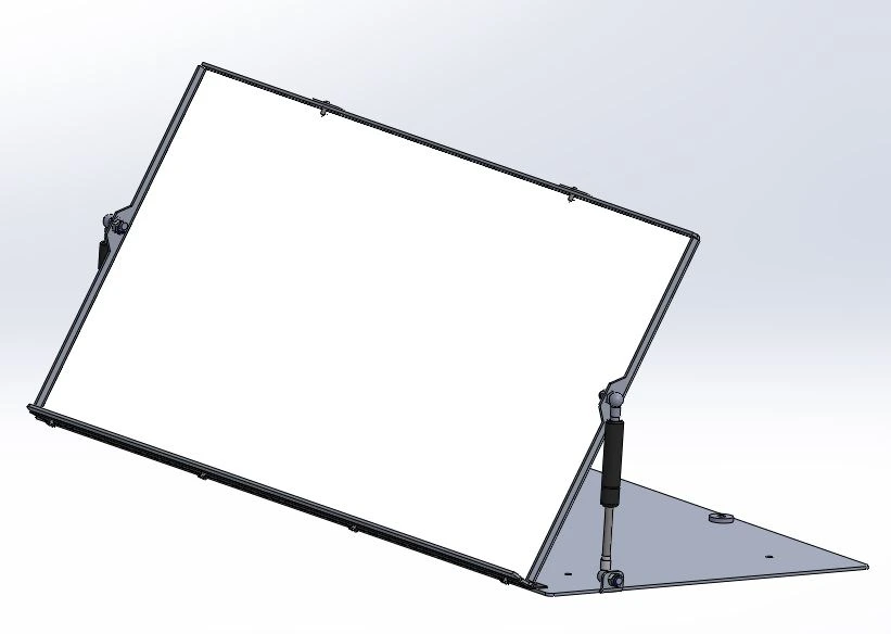 [CP-FSWB-GS] - Command Post Accessory, 35" W x 16" L Whiteboard Module with Magnetic Steel-back