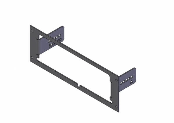 [C-EB30-CHC-1P] - OBSOLETE – 1-Piece Equipment Mounting Bracket, 3" Mounting Space, Fits M/A-COM CH-721