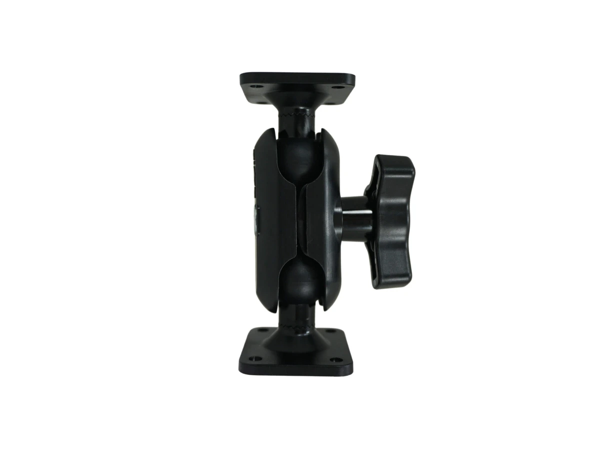 [DBM-1100-KS-0101] Dual Ball Mount with 1.00" Knob-Style Standard Housing & Two Standard AMPS Plates