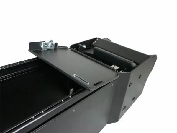 [C-VS-1900-DUR-PM] - Vehicle-Specific 19" Flat Console with PocketJet 6 & 7 Internal Printer Mount for 2021-2024 Dodge Durango P