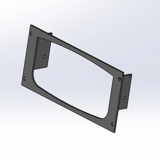 [FP-H-UNITY] - 4" Faceplate Harris G-100M / CH100 One-Piece
