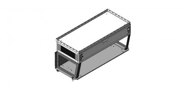 [SBX-PK2-C01-02-108-T2] - Basic Wide Drawer Package for 2021-2024 Chevrolet Tahoe with Havis K9-XL or K9-PT
