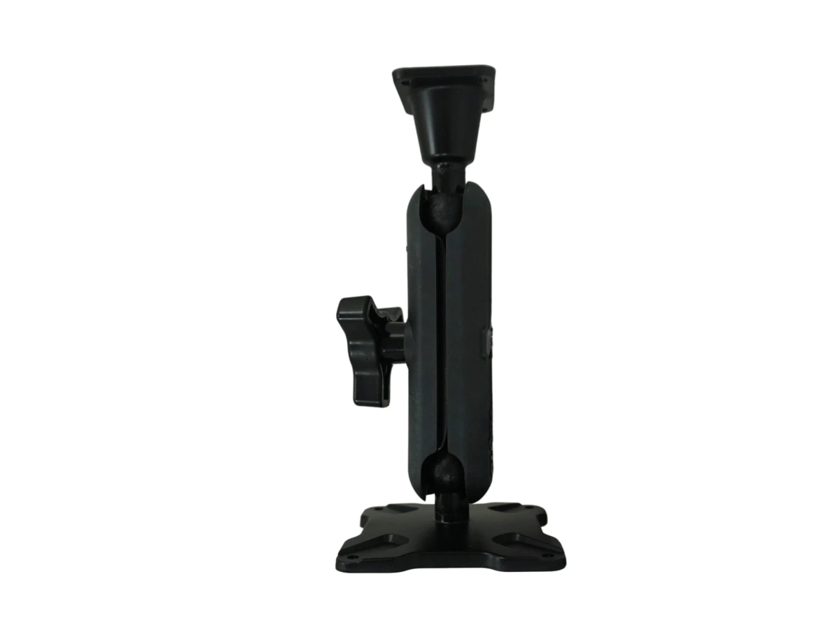 [DBM-1100-KL-0203] Dual Ball Mount with 1.00" Knob-Style Long Housing ,One Long AMPS Plate & One Standard VESA 75 Plate