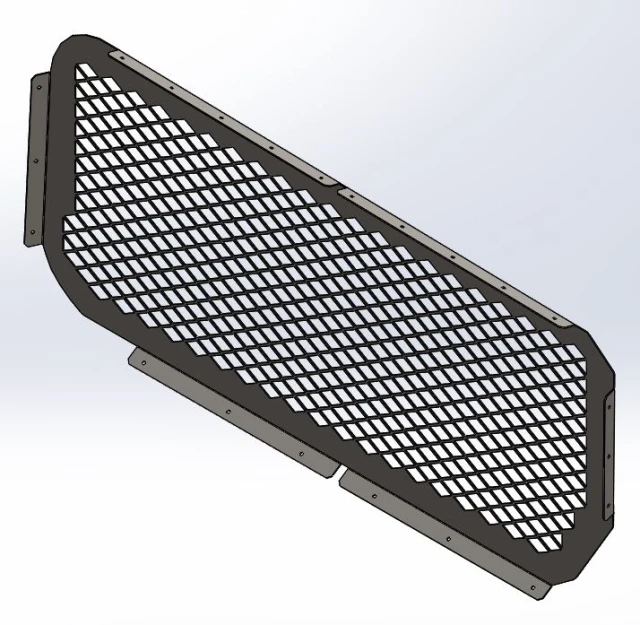 [AC-FTV-SL-DOOR] - Ford 15 Passenger Low-Roof Transit Van Side Sliding Door Window Screen