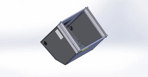 [C-AS-840-11] - 8" Angled Series Console For Light Trucks & SUVs