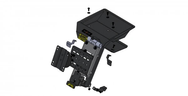 [C-DMM-3014] - OBSOLETE – Heavy-Duty Dash Mount for 2019-2023 Ford Ranger