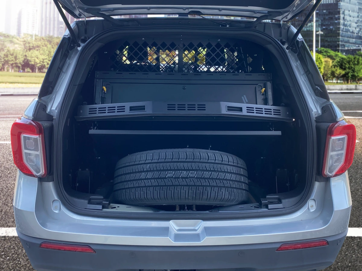 [PKG-SBX-INUT-105] Premium Single Medium Drawer Package With Trunk Trays for 2020-2024 Ford Interceptor Utility