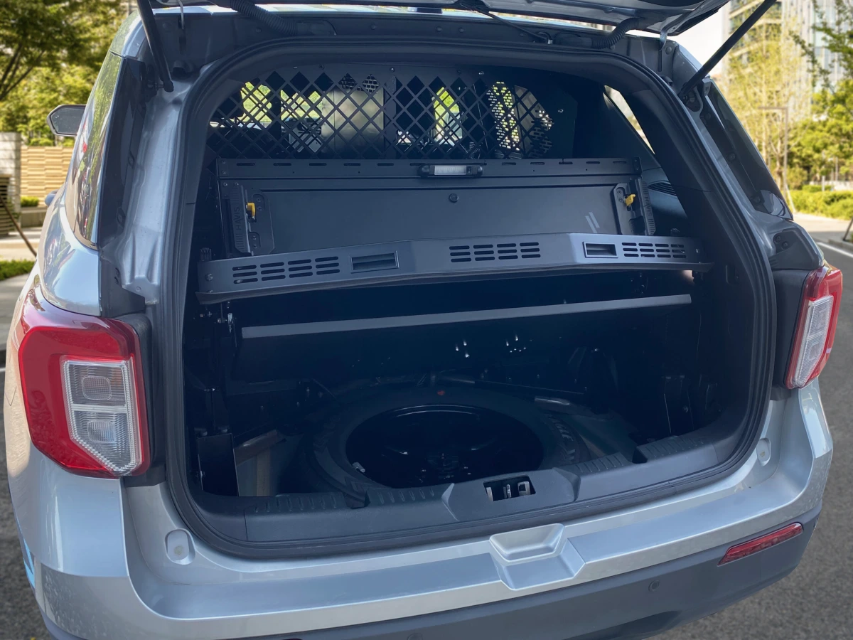 [PKG-SBX-INUT-105] Premium Single Medium Drawer Package With Trunk Trays for 2020-2024 Ford Interceptor Utility