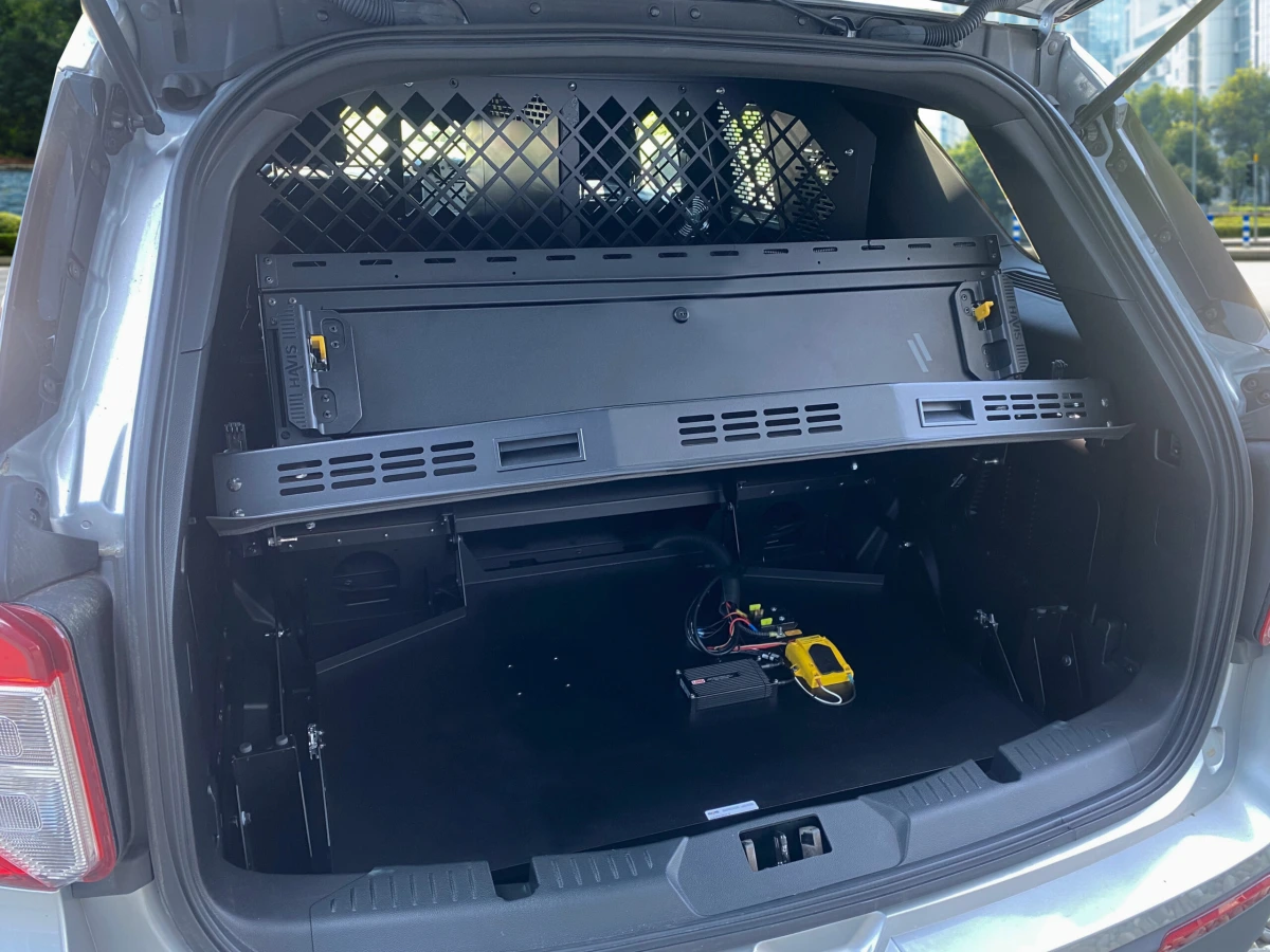 [PKG-SBX-INUT-105] Premium Single Medium Drawer Package With Trunk Trays for 2020-2024 Ford Interceptor Utility