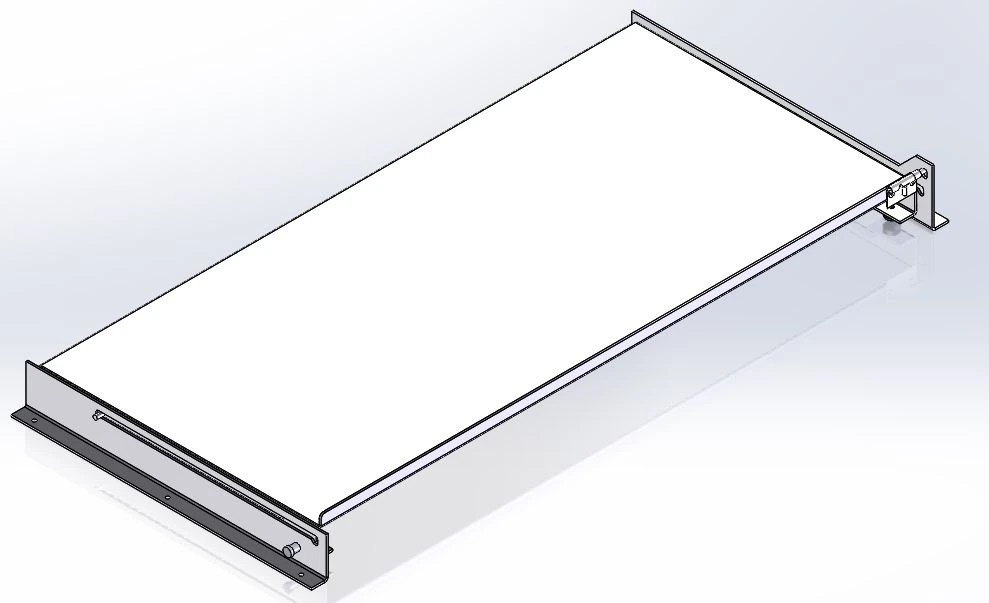 [CP-2SUAC] - Command Post Accessory, 38" W x 16" L Whiteboard Module with Magnetic Steel-back