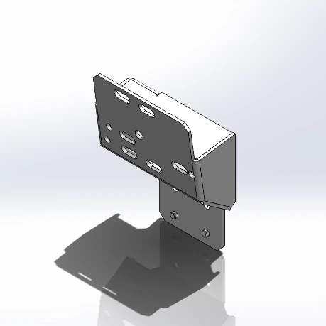 [GM-B-SC1AR-BKT] - Clamshell Style Weapon Lock Bracket for AR Style Rifles