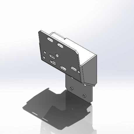 [GM-B-SC1AR-BKT] - Clamshell Style Weapon Lock Bracket for AR Style Rifles