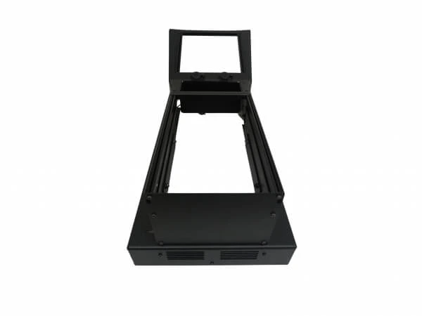 [C-VS-0814-RAM-2] - Vehicle-Specific 22" Angled Console For 2013-2024 Dodge Ram 1500 Special Services Police Truck