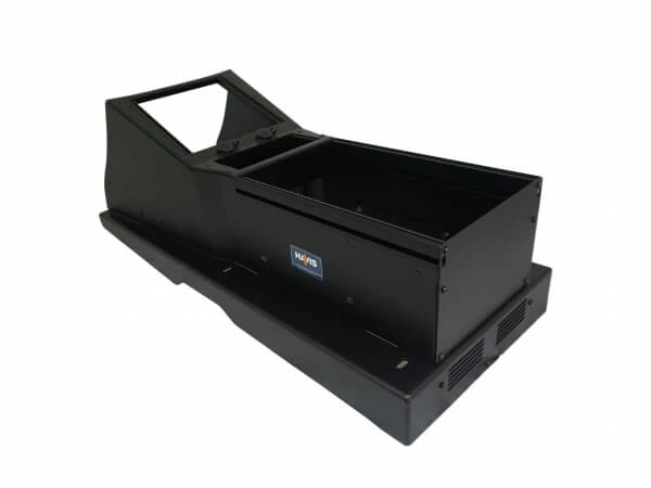 [C-VS-0814-RAM-2] - Vehicle-Specific 22" Angled Console For 2013-2024 Dodge Ram 1500 Special Services Police Truck