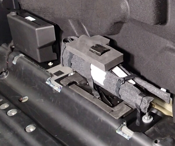 [K9-A-114] - DISCONTINUED – Ford F-Series Jack & Power Inverter Relocation Kit