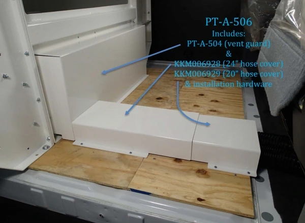 [PT-A-506] - Prisoner Transport option to be used with PT-A-503 vent adaptor kit