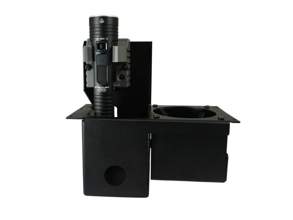 [C-FL-CUP] Flashlight Charger Internal Mount with Cup Holder