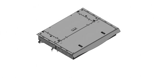 [PKG-TTP-TAH-102] - Forward & Rearward Trunk Tray Box Combo for 2021-2024 Chevrolet Tahoe with Havis K9-XL or K9-PT