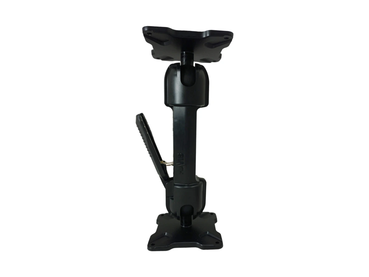 [DBM-1150-CL-0303] Dual Ball Mount with 1.50" Clamp-Style Long Housing & Two Standard VESA 75 Plates
