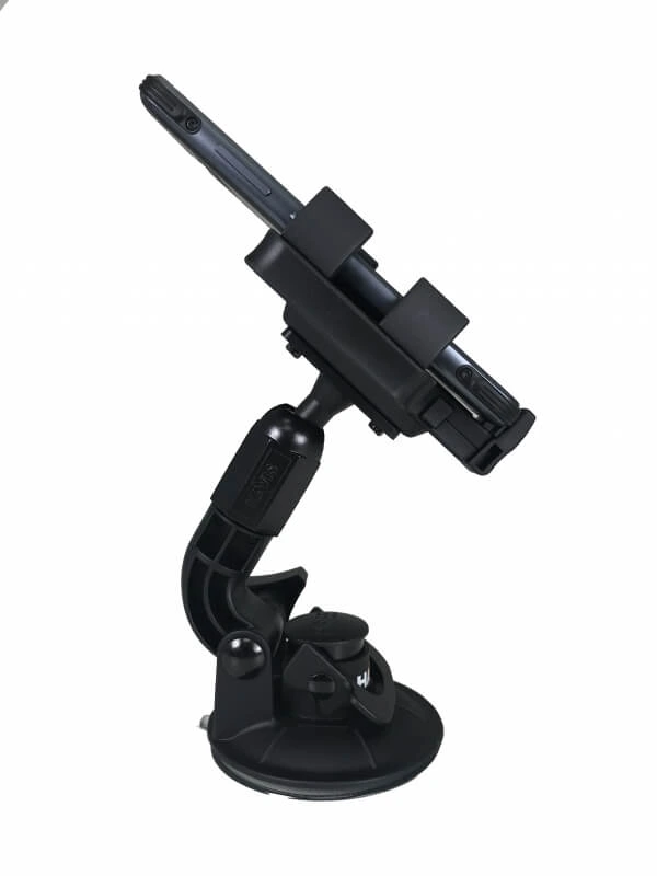 [PKG-WIN-101] - Standard Universal Rugged Phone Cradle & Industrial Strength Suction Cup Mount