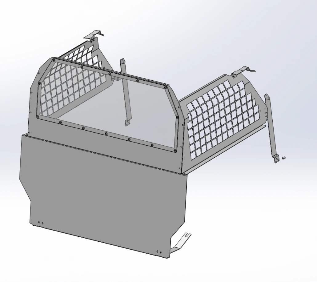 [TP-EXP18-RL] - Ford Expedition Cargo Partition with Polycarbonate Window