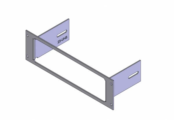 [C-EB25-UN8-1P] - OBSOLETE – 1-Piece Equipment Mounting Bracket, 2.5" Mounting Space, Fits Uniden BCT8