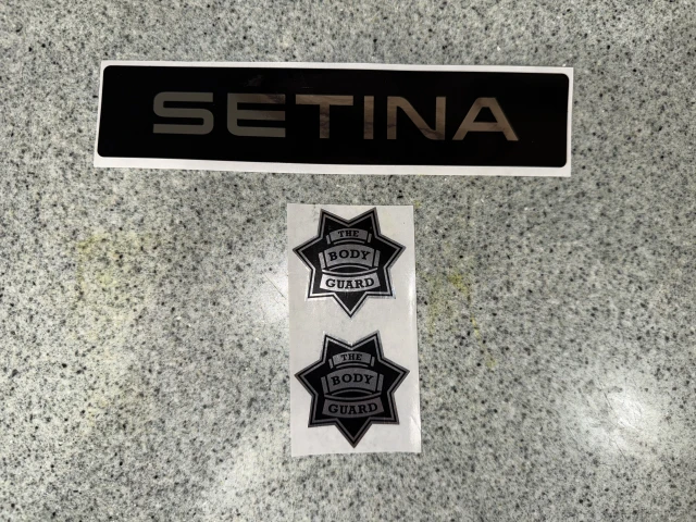 Setina Manufacturing Setina Replacement Push Bumper Stickers