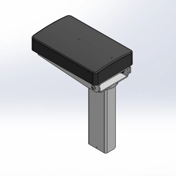 [AC-TB-ARMMNT-XL] - Console Mounted Height Adjustable Armrest with Large Size Arm Rest Foam Pad