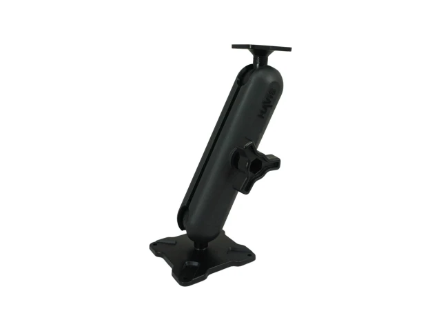 [DBM-1150-KL-0103] Dual Ball Mount with 1.50" Knob-Style Long Housing, One Standard AMPS Plate & One Standard VESA 75 Plate