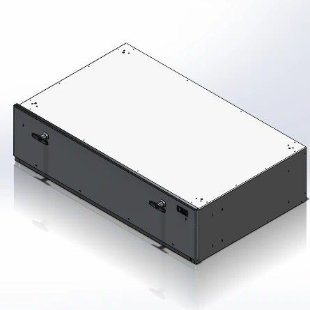 [CP-GB3795-TL] - Storage Vault, 37" W x 22.75" L x 9.5" H with two draw-tight locking handles