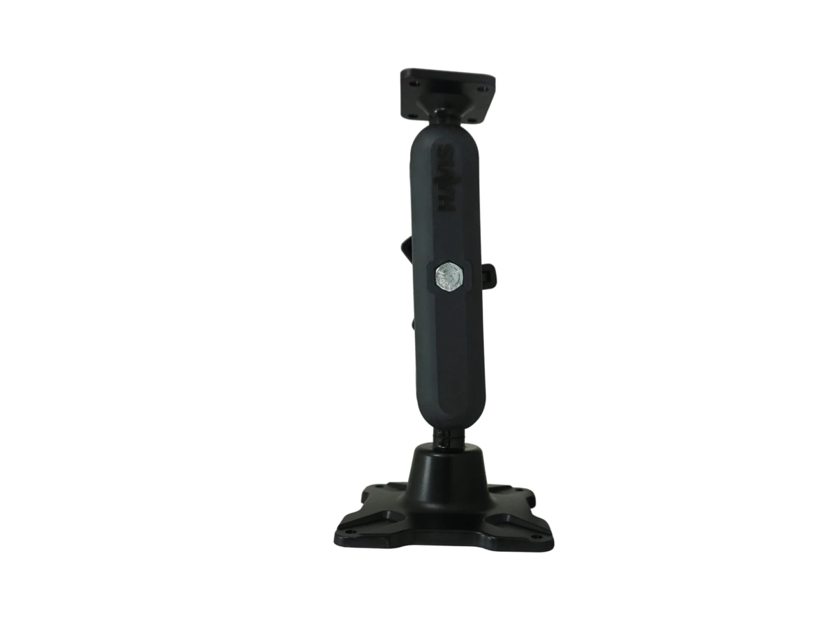 [DBM-1100-KL-0104] Dual Ball Mount with 1.00" Knob Style Long Housing, One Standard AMPS Plate & One Long VESA 75 Plate