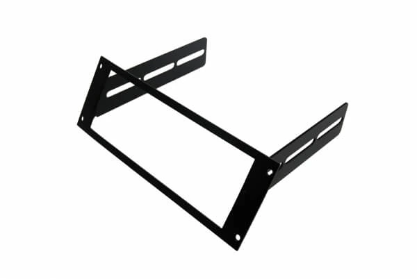 [C-EB30-MMT-1P-A] - Angled 1-Piece Equipment Mounting Angled Bracket, 3" Mounting Space, Fits Motorola Self-Contained Equipment