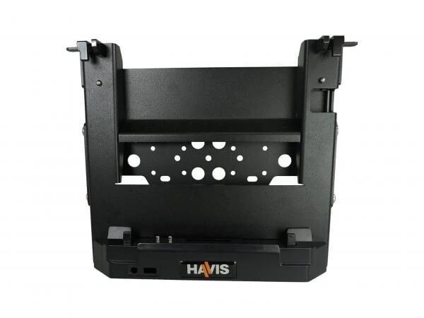 [DS-DELL-616-2] - DISCONTINUED – Compact Cradle for Dell 7220 & 7212 Tablets With Dual Pass-Thru Antenna Connections & LIND Powe