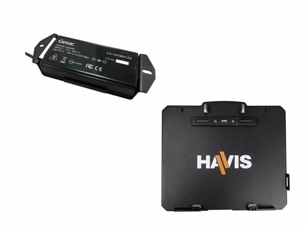 [DS-GTC-1002-3] - Docking Station For Getac K120 Convertible Laptop with Triple Pass-Thru Antenna Connections & External Power S