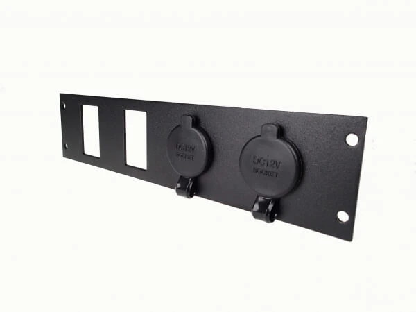 [C-LP2-PS2] - DISCONTINUED – 2 Lighter Plug Outlet W/ 2 Switch Cut Outs