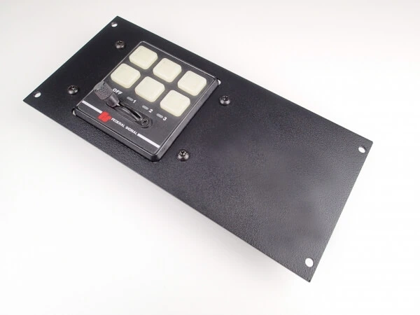[C-EB40-FSS-1P] - OBSOLETE – 1-Piece Equipment Mounting Bracket, 4" Mounting Space, Fits Federal Signal SS200