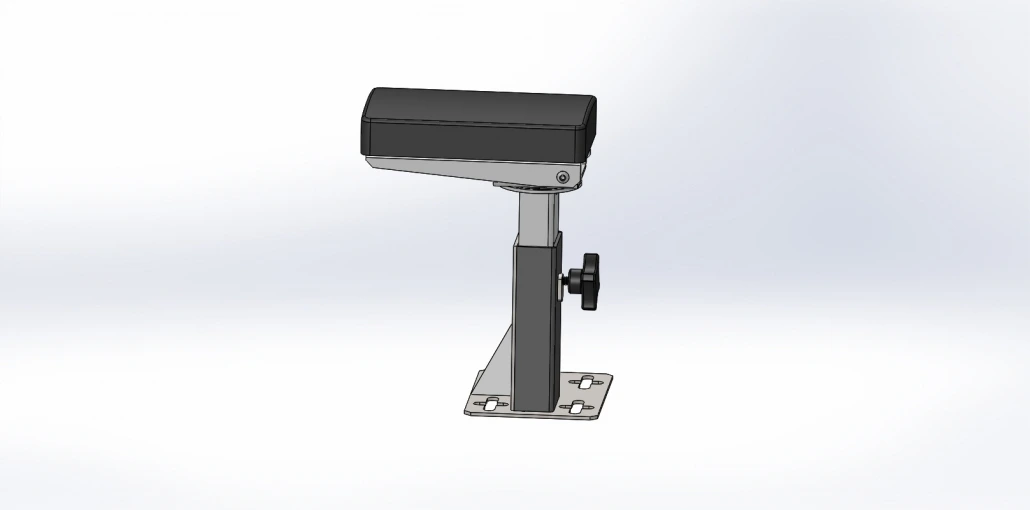 [AC-TB-ARM] - Floor Plate Mounted Height Adjustable with Standard Size Arm Rest Foam Pad