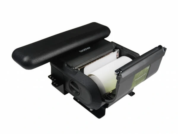 [C-ARPB-125] - DISCONTINUED – Brother RuggedJet 4" Printer Mount and Armrest: Flat Surface Mounting