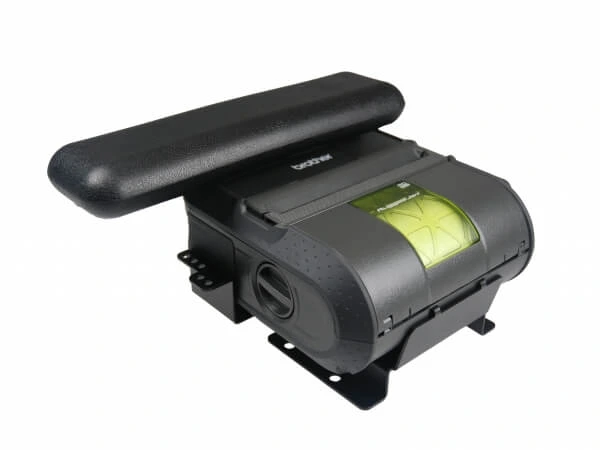 [C-ARPB-125] - DISCONTINUED – Brother RuggedJet 4" Printer Mount and Armrest: Flat Surface Mounting