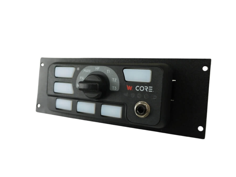 [C-EB30-TL9-1P] 1-Piece Equipment Mounting Bracket, 3" Mounting Space, Fits Whelen CenCom Core CCTL9